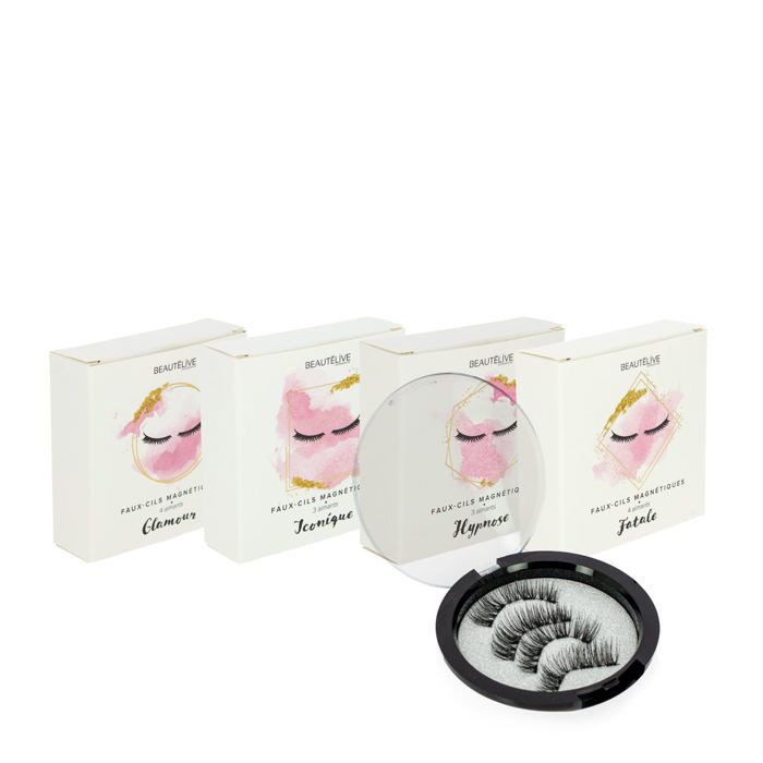 Faux cils - Faux cils magnétiques Glamour - Beautélive - Femme