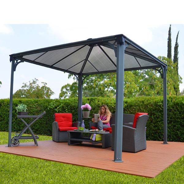 Tonnelle Couv' Terrasse 3,6x3,6m