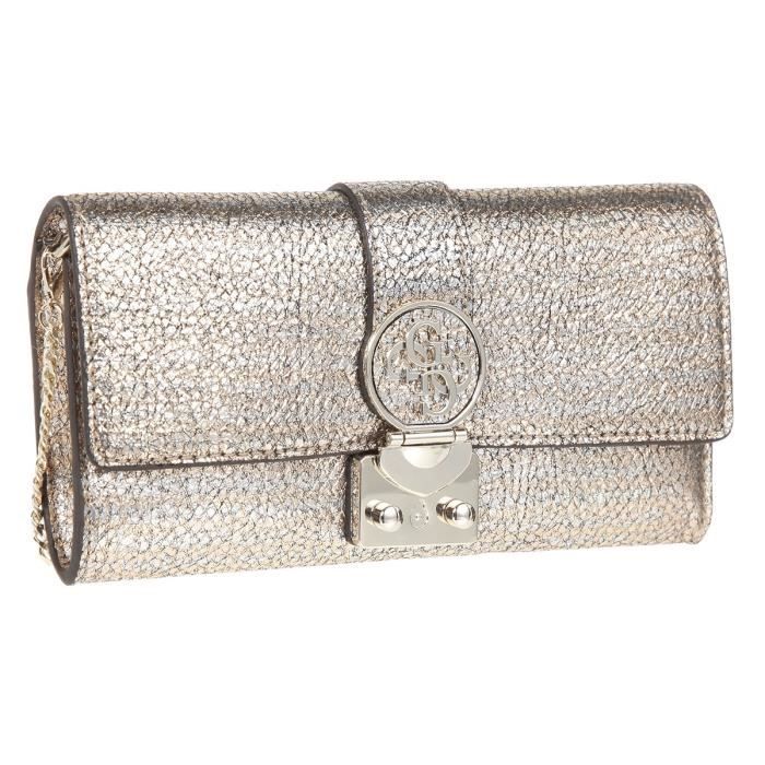 GUESS Pochette Or Femme