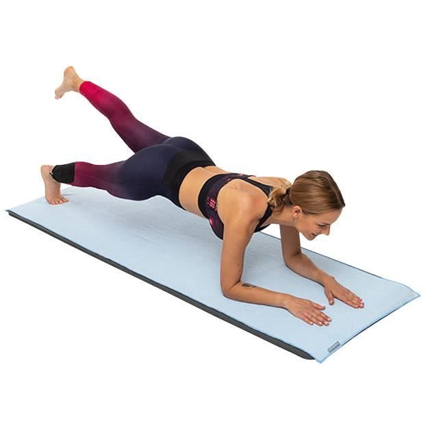 InnovaGoods Tapis d'exercice antidérapant Fitow Séchage rapide