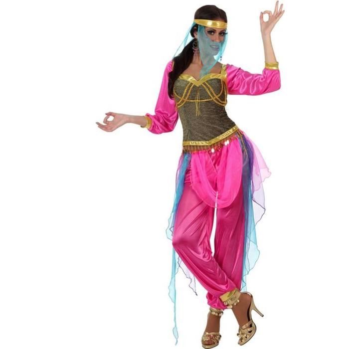 ATOSA Deguisement De Danseuse Arabe Rose - Panoplie Adulte