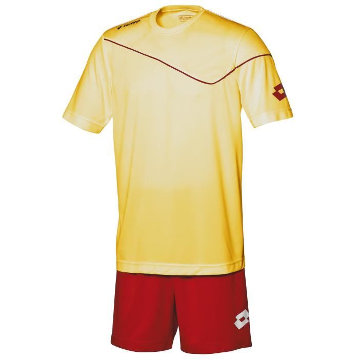 Ensemble football t-shirt à manches courtes et short Lotto Sports Sigma pour homme