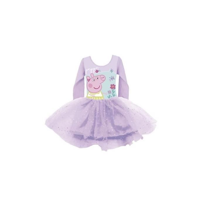 PEPPA PIG Tenue de Danse Ballet Pour Enfants de 4 ans avec manches
