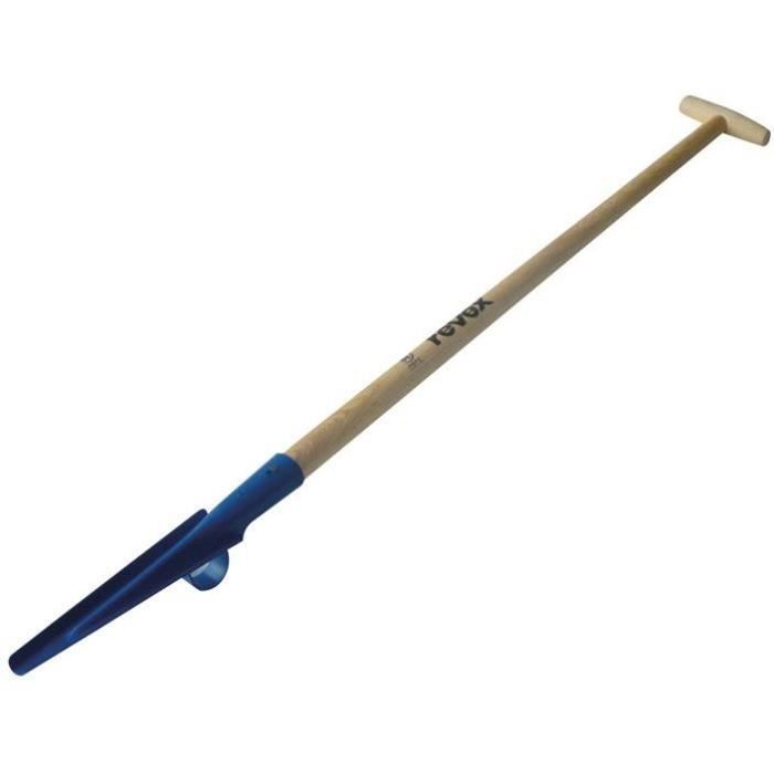 REVEX Désherbeur couteau de pelouse - Manche béquille
