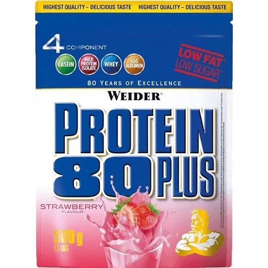 WEIDER Sachet de Protein 80+ Toffee Caramel 500g