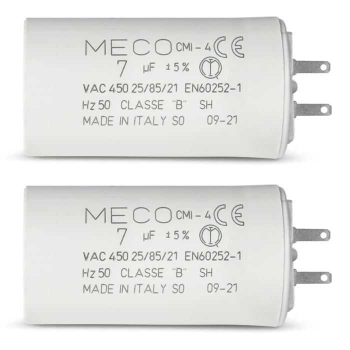Condensateur permanent 3,5 µF pour moteurs volets roulants à cosses