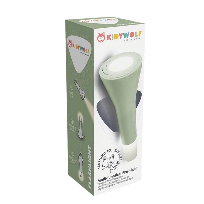 Kidyflashlight vert - lampe torche - KIDYWOLF - Jaune - Dès 3 ans