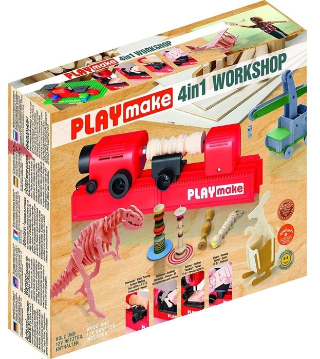 The Cool Tool - Atelier de travail du bois PLAYmake 4 en 1