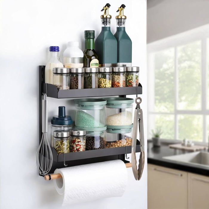 Etagere Frigo Aimanté KedioPio Etagere Magnetique Frigo, 2 Pièces Porte Épices Aimanté Transparentes, Range Epice Frigo Pour Rangement Et Organisation De La Cuisine, Transparent Etagere Aimantée Etagere Frigo Aimanté KedioPio Etagere Magnetique Frigo, 2 Pièces Porte Épices Aimanté Transparentes, Range Epice Frigo Pour Rangement Et Organisation De La Cuisine, Transparent Etagere Aimantée