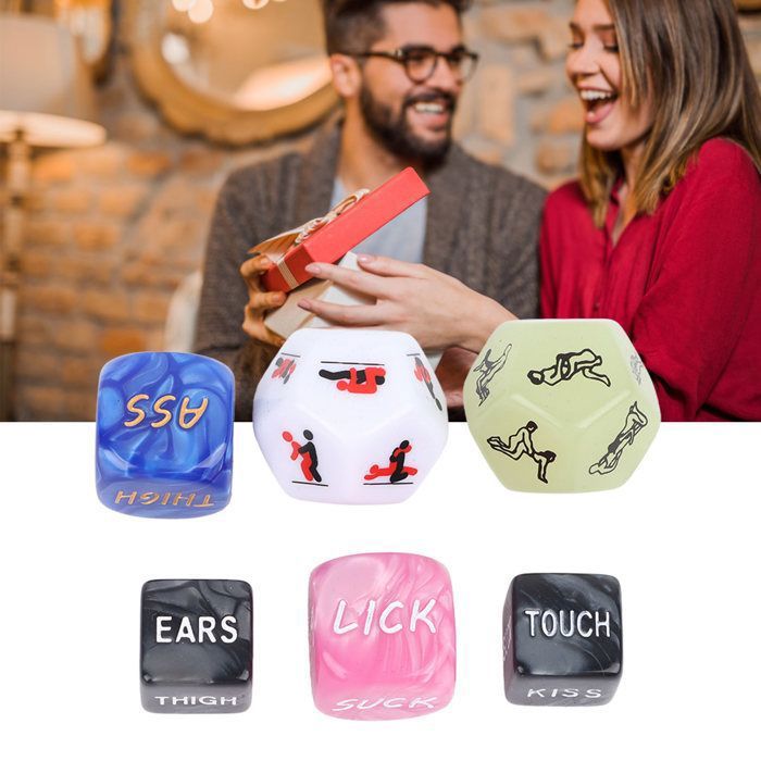 Dé à Décider En Acier Inoxydable Pour Couple – Nuit En Amoureux – Cadeau Humour Pour Lui Ou Elle