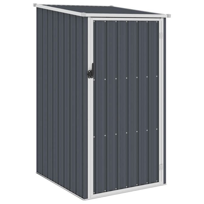 Soldes dété 2025 Abri de stockage pour jardin - CLOUD - Outil de jardinage - Anthracite 87x98x159 cm Acier galvanisé LL79