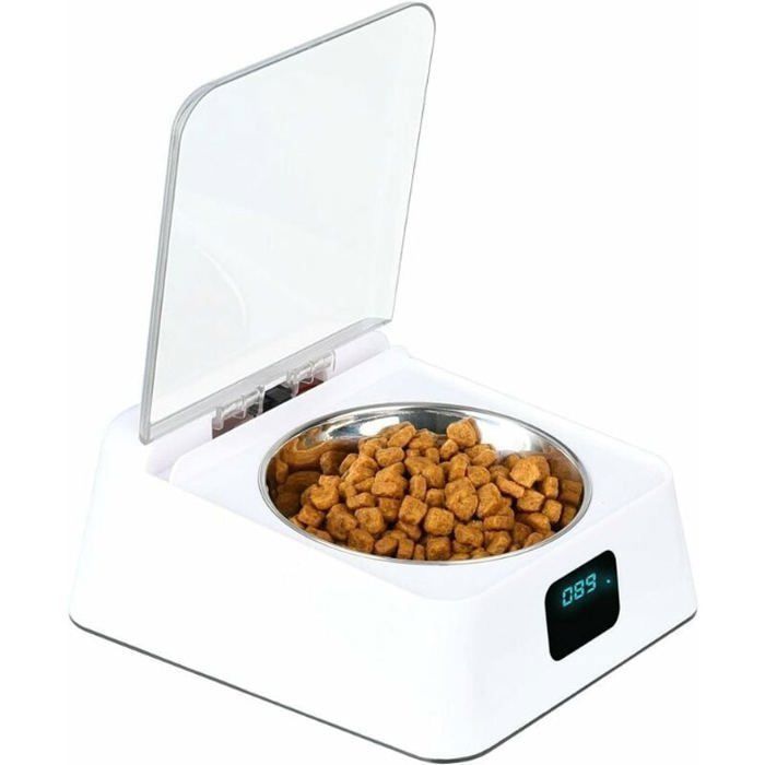 Comparer les prix de Gamelle Capteur Infrarouge 330 ml en Acier Inoxydable Couvercle Automatique avec Cble USB