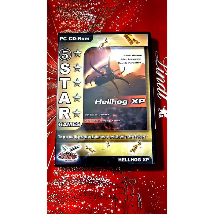 Xing Interactive Hellhog Xp – Jeu PC Cd-Rom – Combat Spatial 3D / Science-Fiction