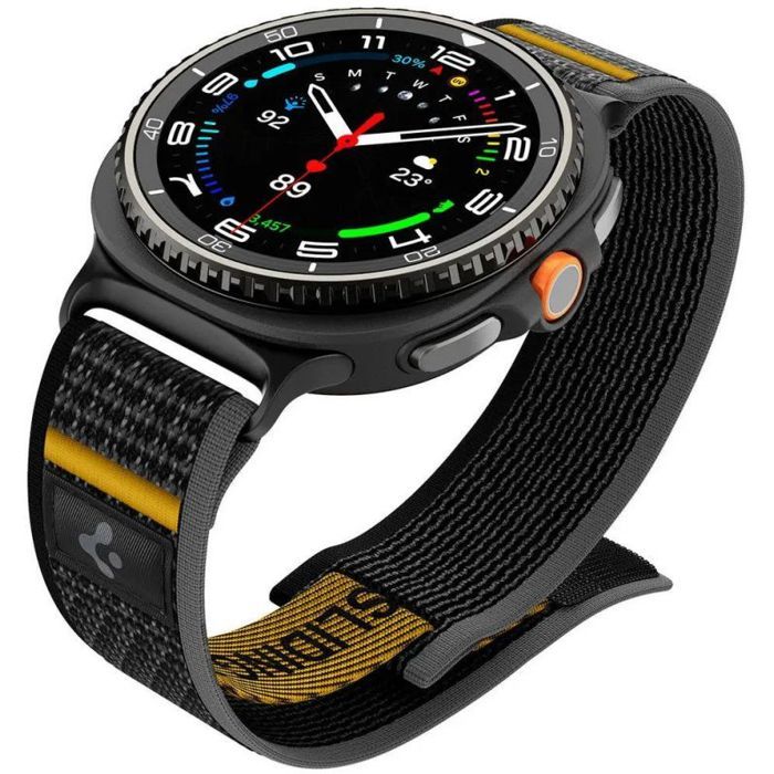 Spigen Athlex Air bracelet pour Samsung Galaxy Watch 8 / Classic 40-44-46 mm – Bleu marine