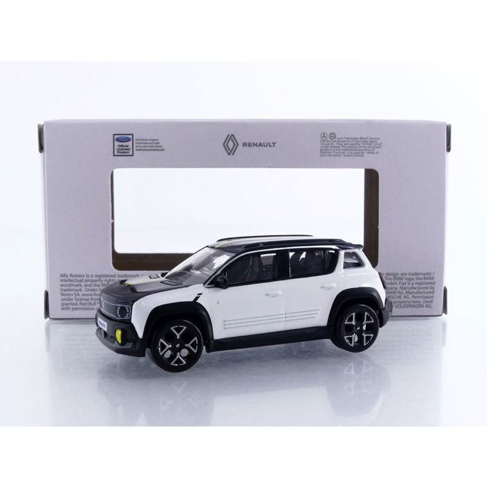 Miniature NOREV Renault 4 E-Tech électrique 2025 – échelle 1/43, Gris Urban, Modèle De Collection Pour Adulte