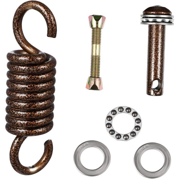 Kit daccessoires pour fauteuil suspendu - VETOBIOL - Pièces de rechange résistantes - Crochets à ressort Kit daccessoires pour fauteuil suspendu - VETOBIOL - Pièces de rechange résistantes - Crochets à ressort