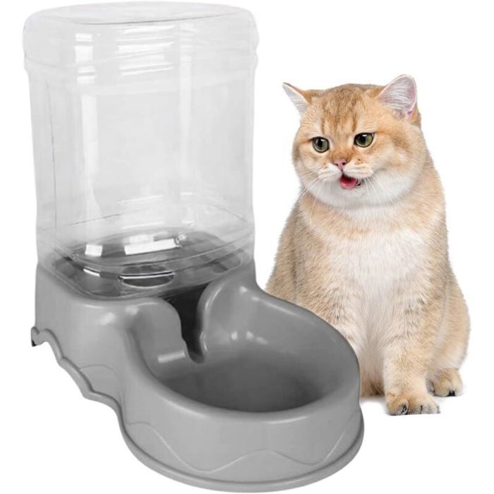 Distributeur deau pour animaux - Unbrand - Capacité 35L - Système par gravité - Sans électricité - Plastique sans BPA