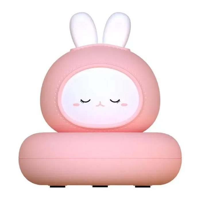 Lapin Mignon Petite Lampe de nuit Lampe de Sommeil de Chambre Nourrit bébé Protection des yeux Enfant Lumière douce Lampe de Chevet