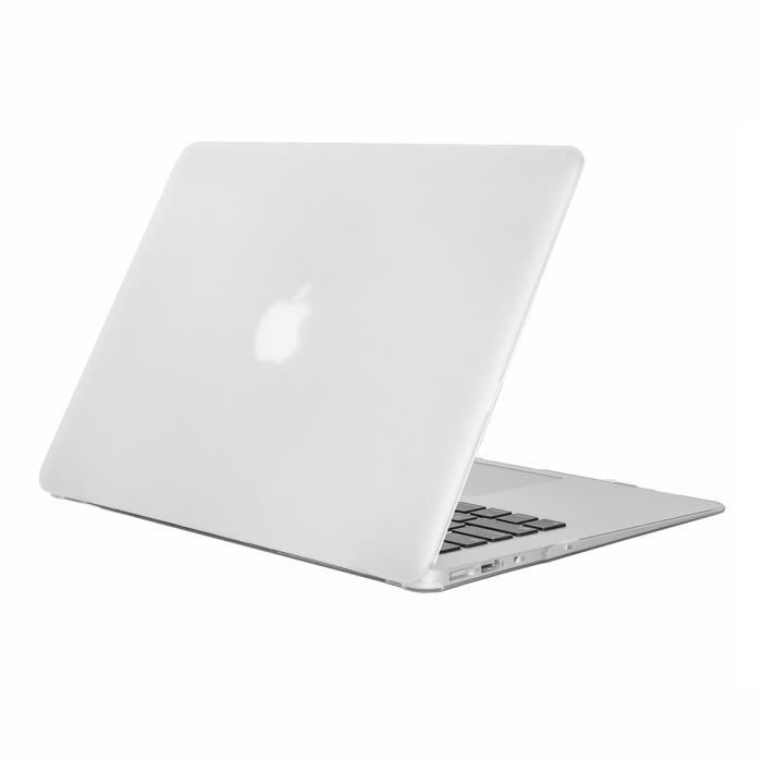 Housse Étui gris et Transparent pour Macbook 12 pouces Boîtier de protection en