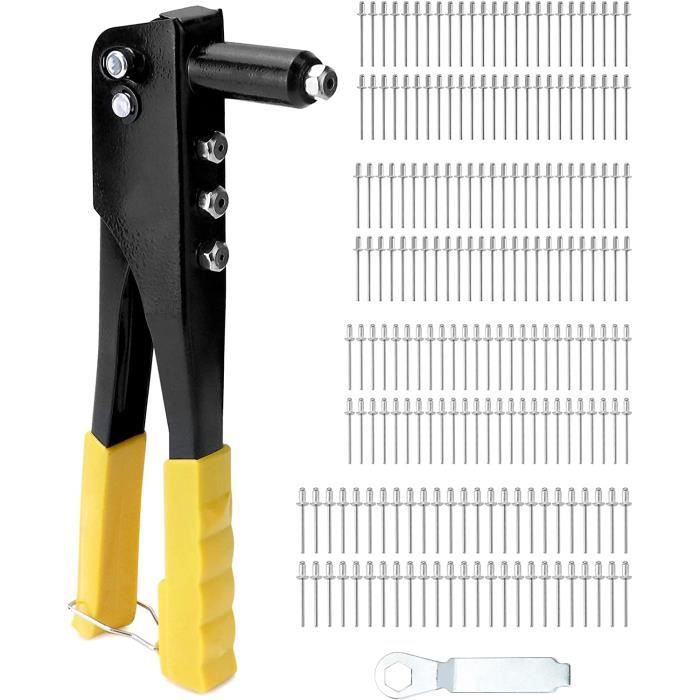 Lot De 200 Pinces à Câble Nylon Noir – 6 Tailles Mélangées, Marque Alamic (neuf)