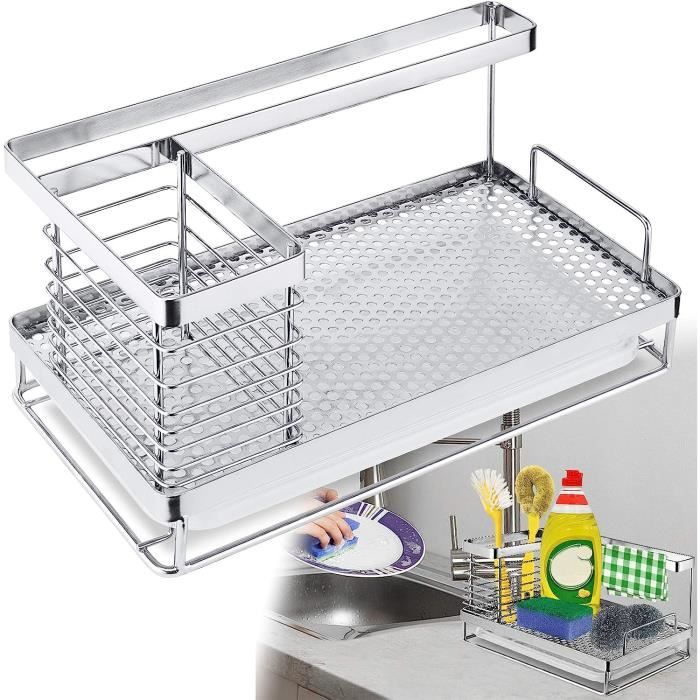 Organisateur Evier Cuisine,Rangement Eponge Cuisine En Acier Inoxydable Avec Bac De Vidange Automatiqueboite De Rangement De Cuisine 71026116 Organisateur Evier Cuisine,Rangement Eponge Cuisine En Acier Inoxydable Avec Bac De Vidange Automatiqueboite De Rangement De Cuisine 71026116
