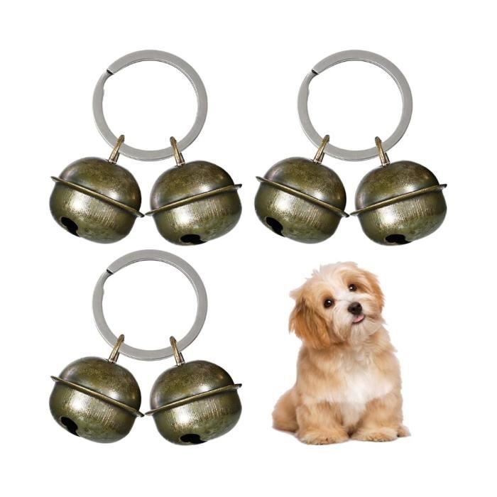 Cloches pour animaux de compagnie - Extra-fortes - 3 pcs - Diamètre 087 pouces - Pour chiens et chats