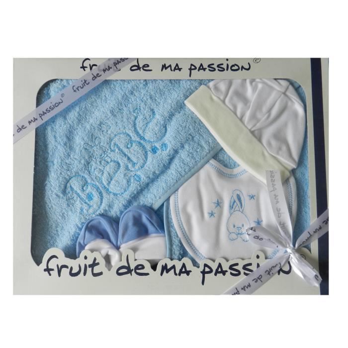 Coffret Bebe Sortie De Bain Bl Cdiscount Puericulture Eveil Bebe