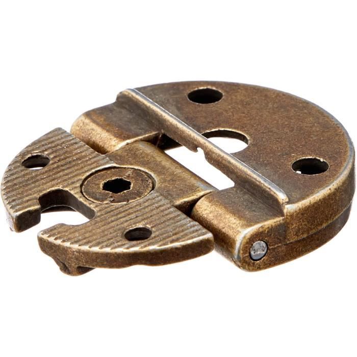 UFURMATE Charnière Pliante Autobloquante, 2 Pièces Support de Support