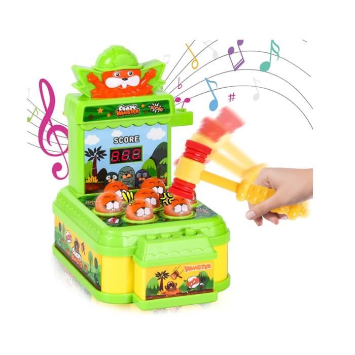 Jeu de La Taupe avec Marteaux, Mini Jeu Arcade Enfant, Arcade