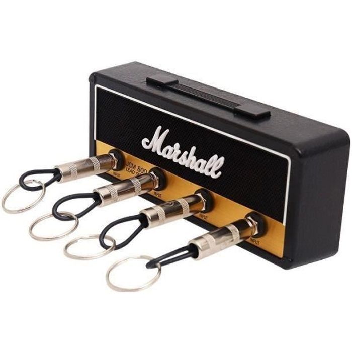 Porte-Clés Mural Marshall Jack Rack 2.0 - Support Guitare Avec 4 Porte-Clés