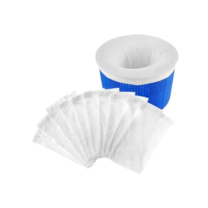 Chaussette Skimmer Piscine 10 Pièce Chaussettes Skimmer Reutilisable pour Panier