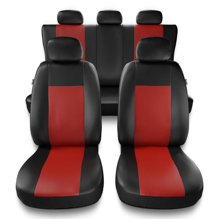 Housses De Siège Pour BMW Série 1 (F40, F20, E87) 2004-2025 – En Cuir PU Imperméable – Avant Et Arrière – Antidérapantes
