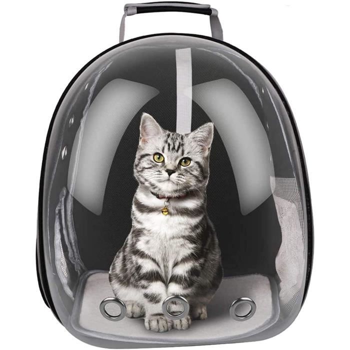 Meilleurs prix pour Sac à Dos de Transport pour Animaux Chiens et Chats - ZGEER - Transparent - Portable et Respirant