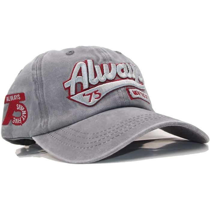 Casquette Baseball Coton Casquette Trucker Stetson - Style Road Trip Américain - Taille Réglable - Coton Et Maille - Homme/Femme Casquette Trucker Homme