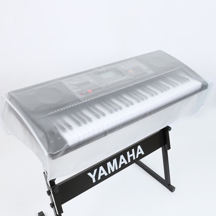 STTC Housse de Protection pour Clavier Piano 88 Touches, Cuir PU de première qualité Couvercle de Protection Anti Poussière Résistant à l'eau avec Ouverture de Bibliothèque,Blanc STTC Housse de Protection pour Clavier Piano 88 Touches, Cuir PU de première qualité Couvercle de Protection Anti Poussière Résistant à l'eau avec Ouverture de Bibliothèque,Blanc