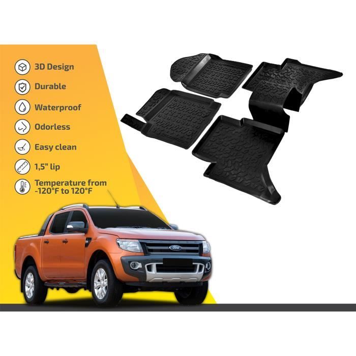 SCOUTT | 3D Tapis De Sol En Caoutchouc Premium