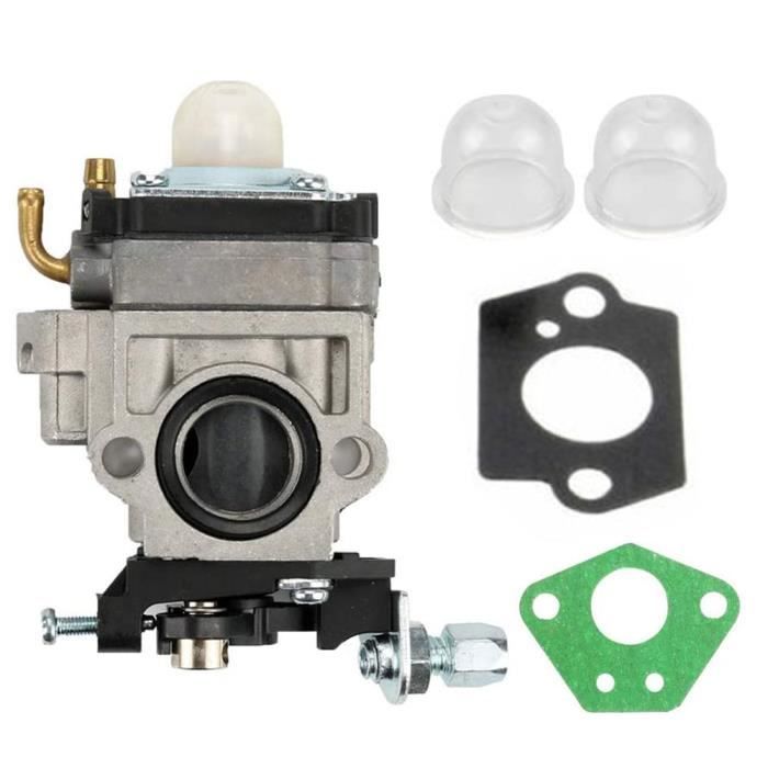 15 mm Carburateur Kit Pour débroussailleuse pendant 43cc 49cc 52cc Tronçonneuse Essence