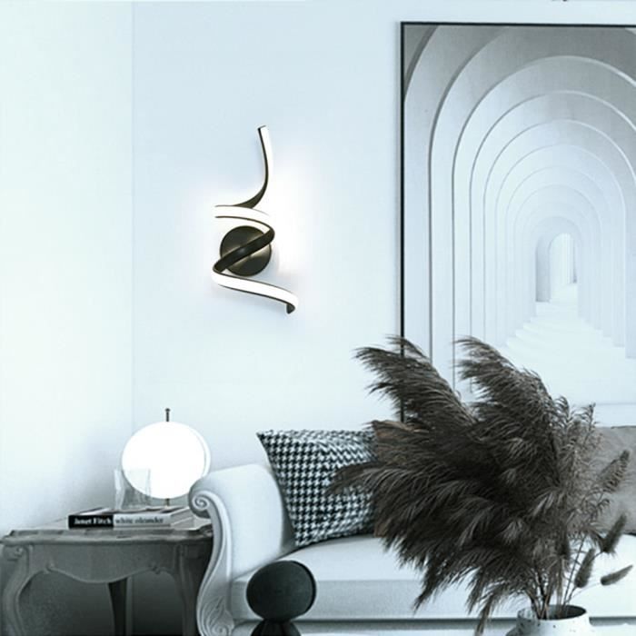 Applique Murale Intérieur, Lumière Moderne Simple, Chambre, Salon, les  Lampes de Nuit (Blanc chaud, 1pcs) - Cdiscount Maison
