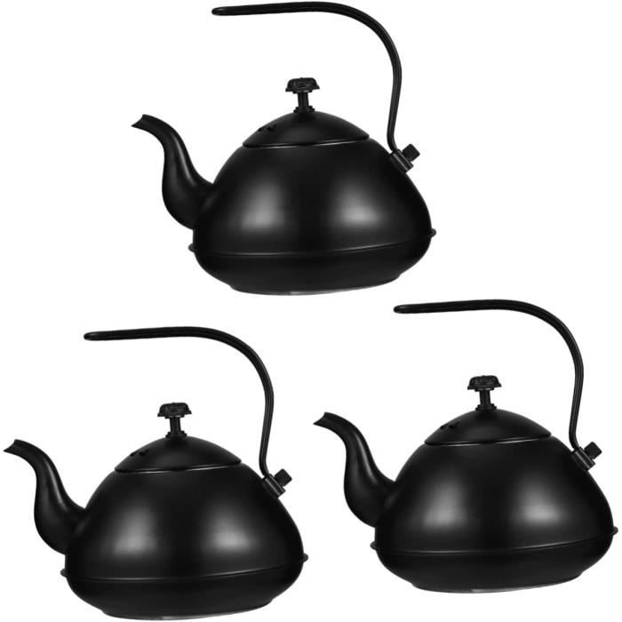 Théière En Acier Inoxydable, Poignée Ergonomique, Théière Et Cafetière