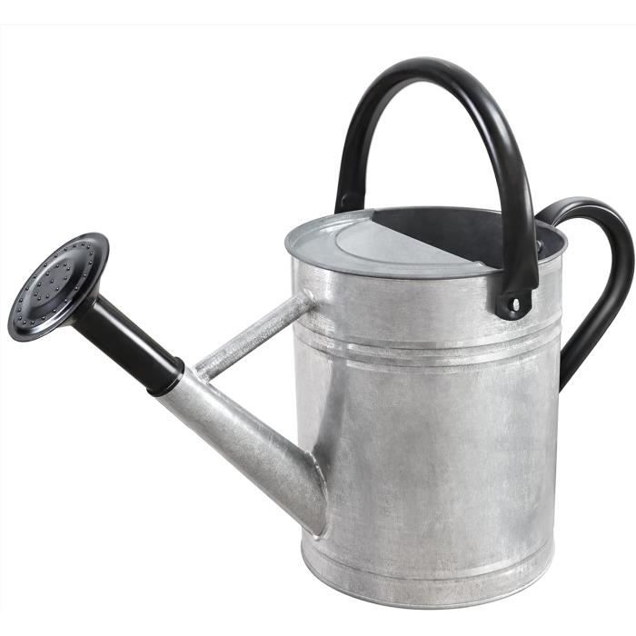Arrosoir En Acier Galvanis De 3 8 L Avec Bec Amovible Pour Jardinage arrosoir-en-acier-galvanis-de-3-8-l-avec-bec-amovible-pour-jardinage