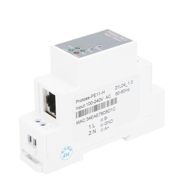 Heayzoki HF7221 Serveur Série RS485 Vers WiFi – Module Industriel Modbus TCP, AP/STA, Installation Murale