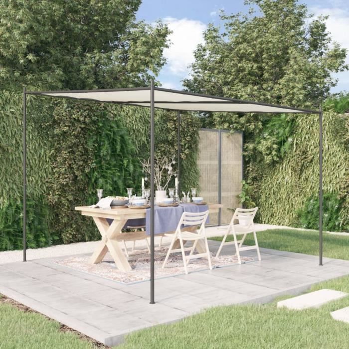 ColourTree Pare-soleil Carré Beige De 4,2 X 4,2 M En Tissu CTS14