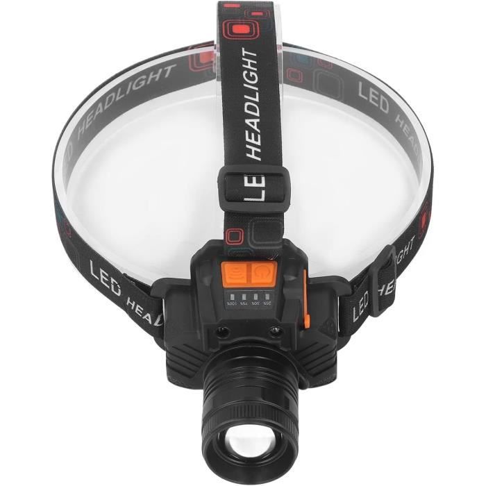 Lampe Frontale À Led, Clip De Chapeau À Angle Réglable Léger