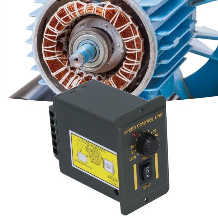 Contrôleur De Vitesse Moteur DC Micro 220V - 8 Broches, 150K - Régulateur De RPM