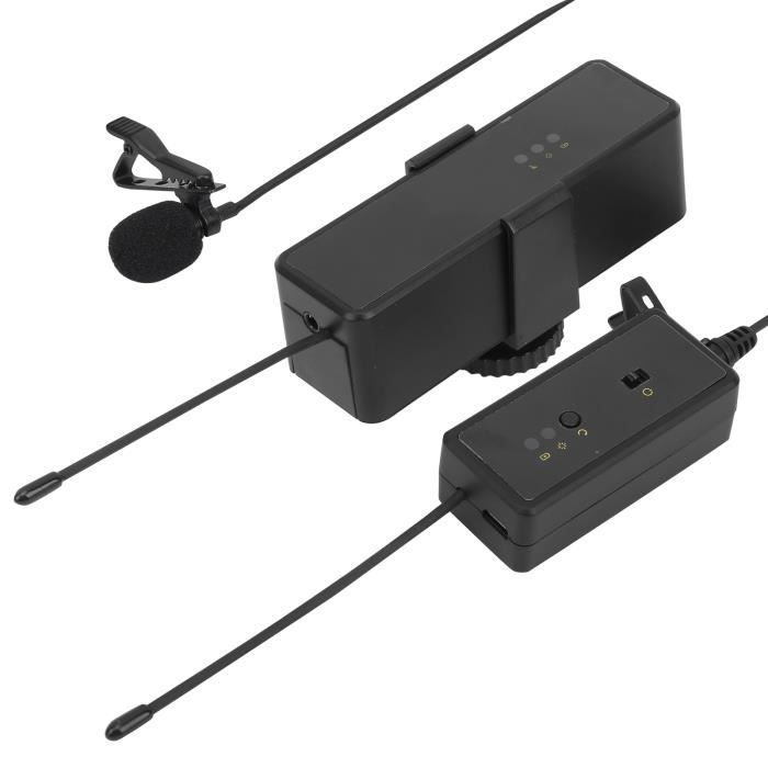 EJ.life Microphone professionnel MOVINGMIG Microphone d'Interview Sans