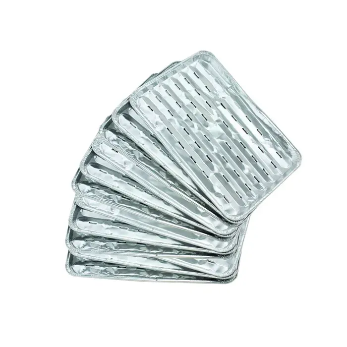 Lot de 20 barquettes FACKELMANN Aluminium 34 x 23 cm