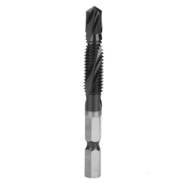 Taraud HSS 3 Cannelures M8 X 1 – Acier Titane, Pour Métaux, Qualité Pro