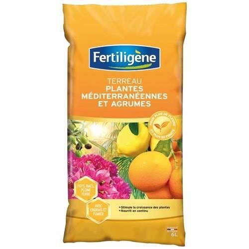 Terreau Plantes Méditerranéennes Et Agrumes Fertiligène - vue 2