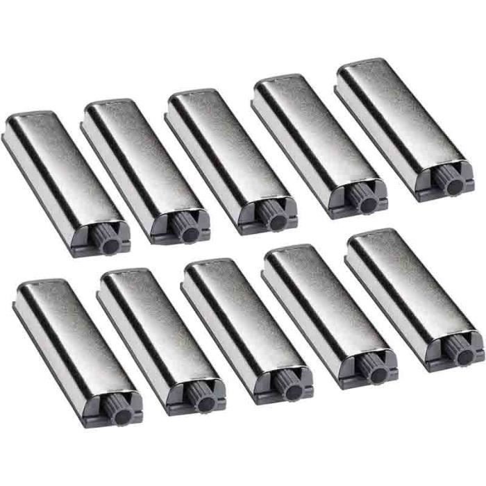50 Pièces Cassettes Histologie Incorporantes Charnière-Lock Blanches – Trous En Bande Pour Biopsies