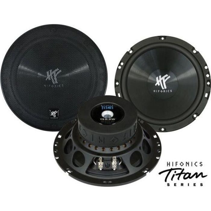 Haut-parleur Caisson De Basses 16,5 Cm - 4 Ohms - Pour Voiture Ou Maison - Son Puissant Et Immersif - 6